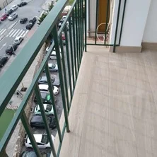 Pintura en rejas de terraza